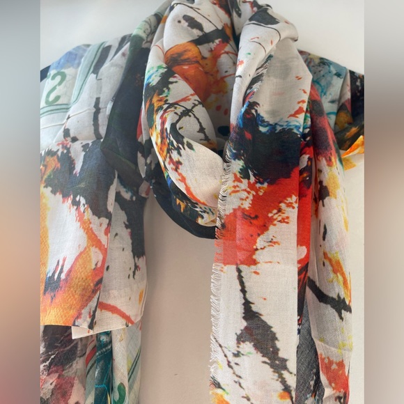 TILO Scarves wearable art 💙 Cotton Modal NEW with tags. - Picture 9 of 11